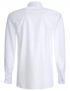 Мужская рубашка прямая (Modern Fit) белая со стандартным рукавом